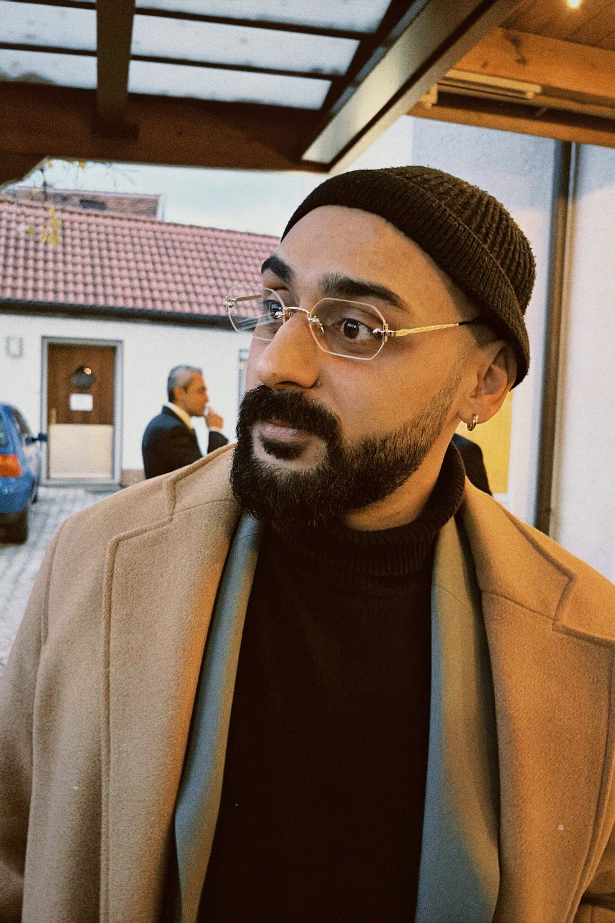 Unterwegs in der City.